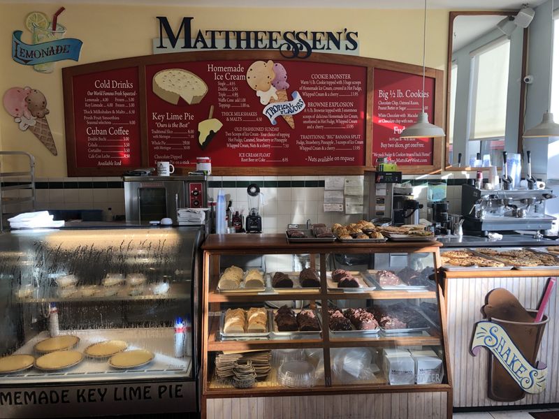 Mattheessen's Key Lime Pie Ice Cream Sandwich