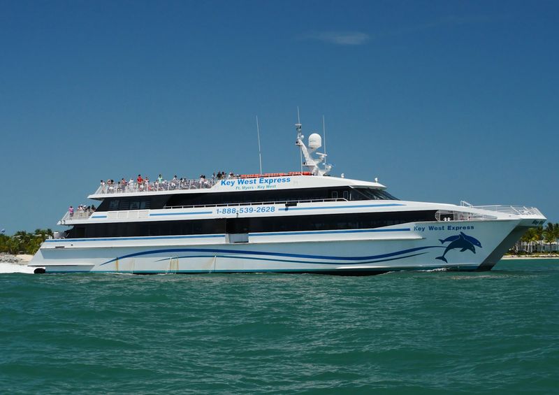 Key West Express, Fort Myers Beach Or Marco Island To Key West