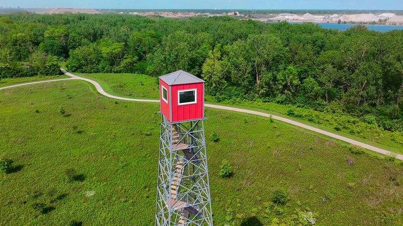 Keystone Fire Tower At Scioto Grove Metro Park, Grove City