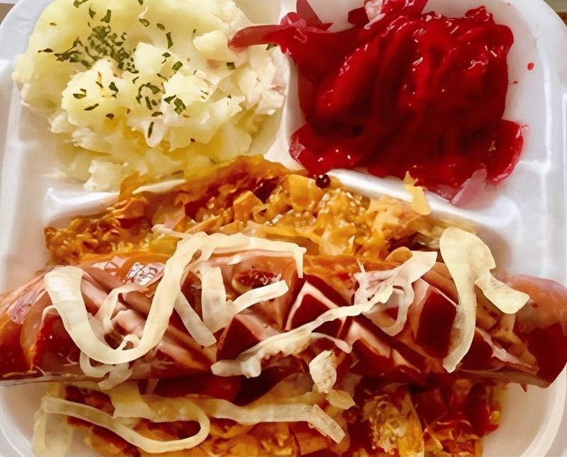 Kielbasa That Competes With The Pierogi For Attention