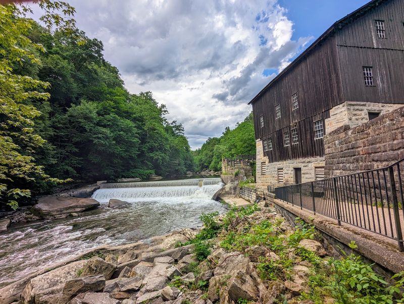 Kildoo Trail At McConnells Mill State Park, Portersville, Pennsylvania Kildoo Trail At McConnells Mill State Park, Portersville, Pennsylvania