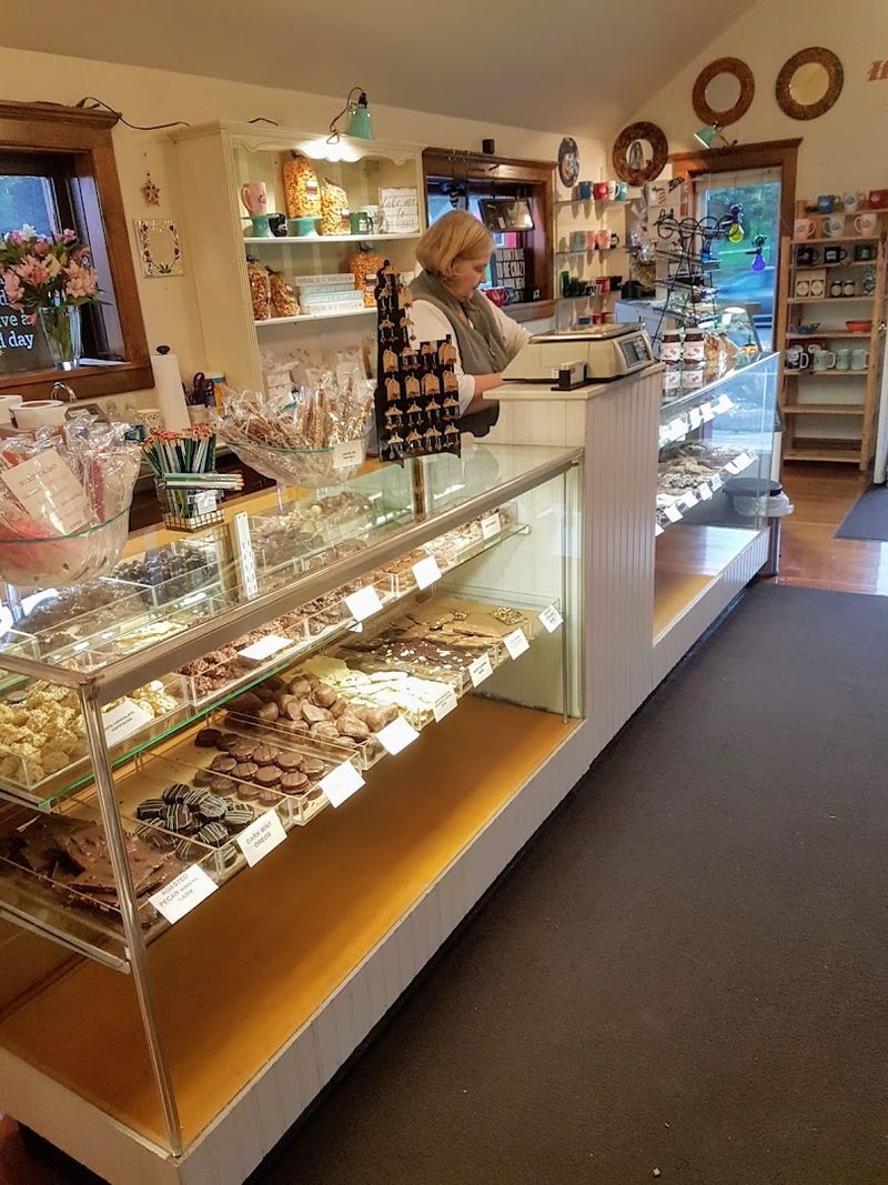 May’s Famous Mackinac Fudge Somewhere in Time Cafe, Mackinac Island