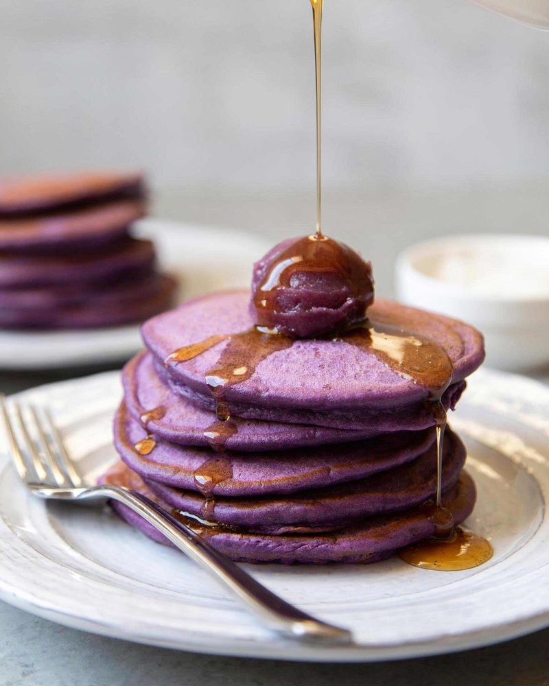 Ube Pancakes
