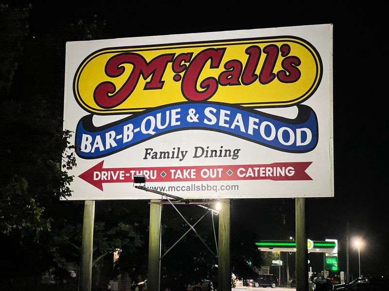 McCall’s Bar-B-Q & Seafood