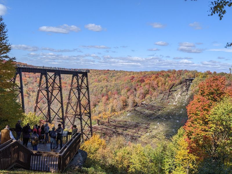 Kinzua Viaduct Ruins, Mount Jewett