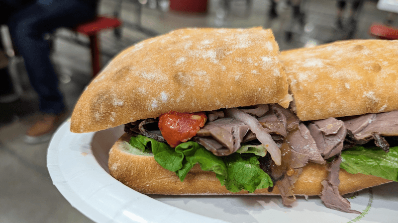 Discontinued Roast Beef Sandwich (Food Court)
