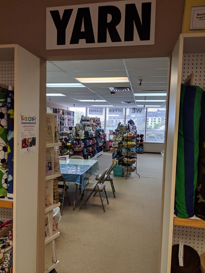 Knitters Had A Cozy Corner Of Their Own