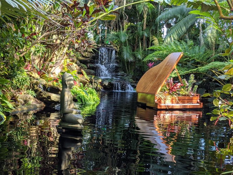 Koi Ponds, Mangroves, And Peaceful Waterside Paths