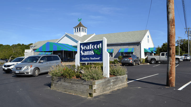 Seafood Sam's Sandwich