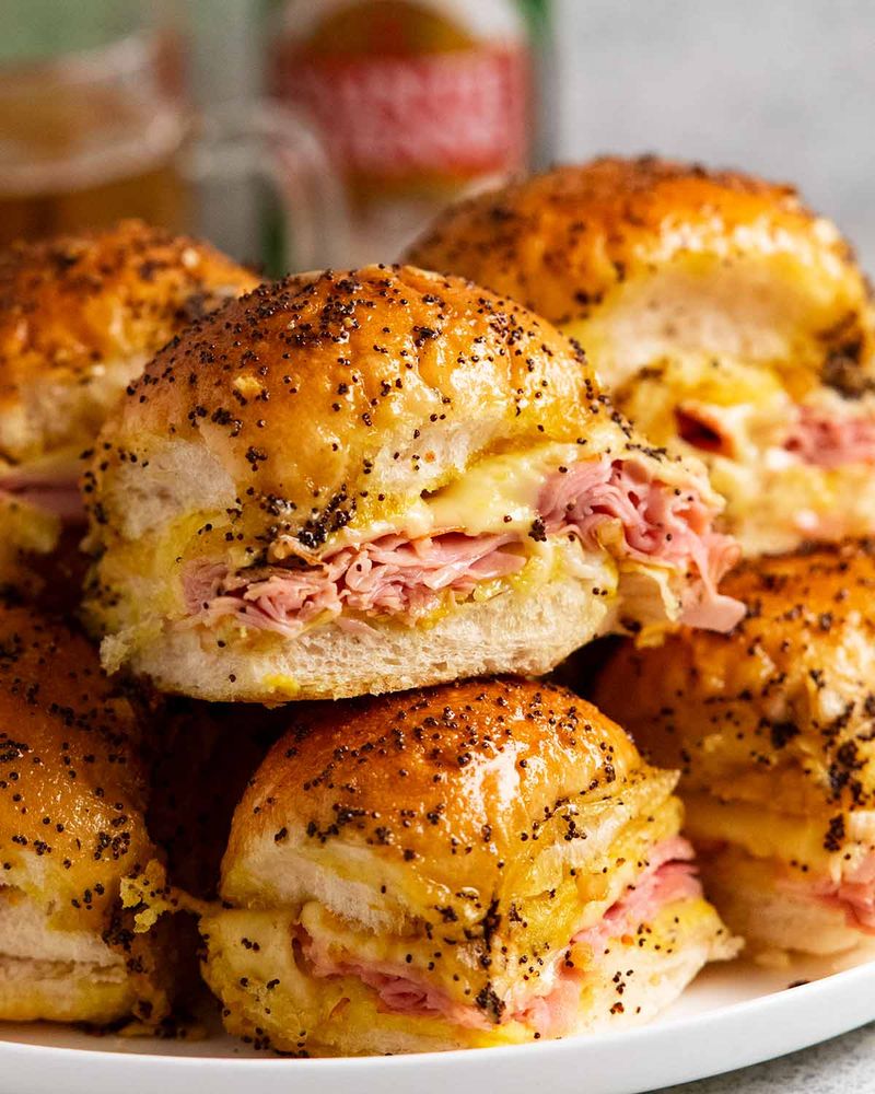 Hot Ham And Rolls: The Sunday Brunch Classic