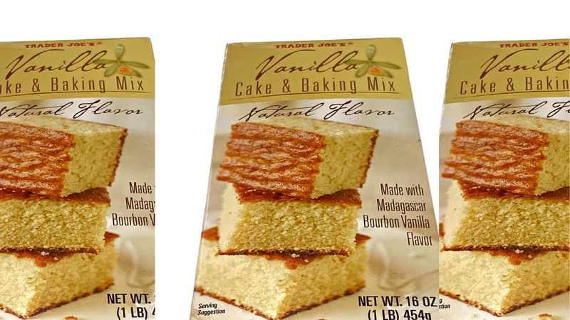 Trader Joe's Vanilla Cake & Baking Mix