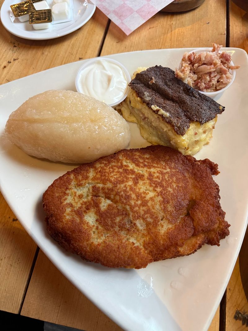 Kugelis, Pancakes, And The Rest Of The Menu