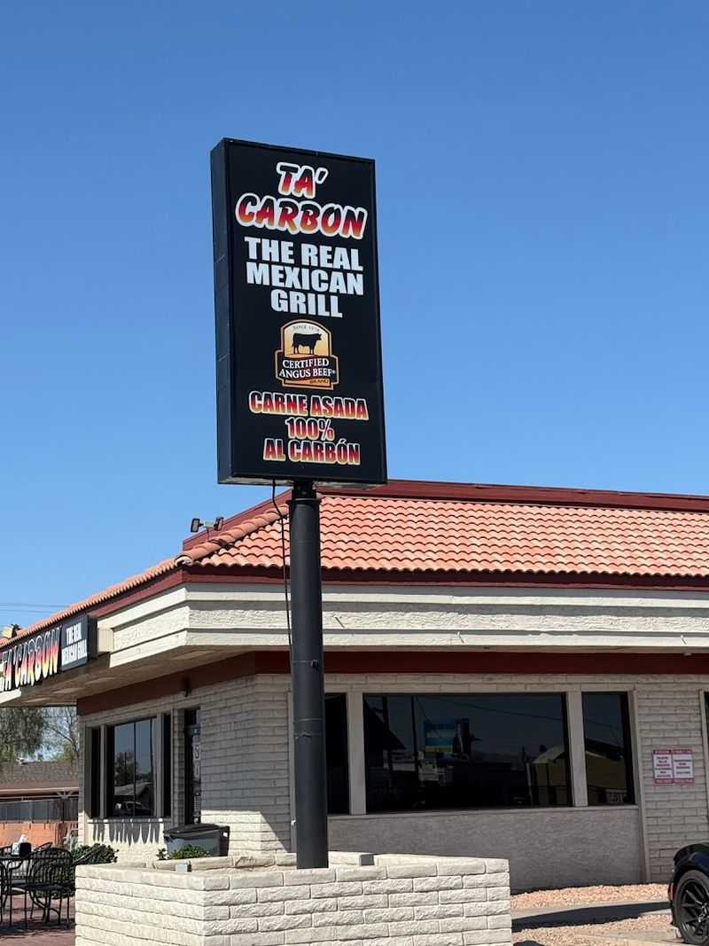 Ta Carbon The Real Mexican Grill — Phoenix