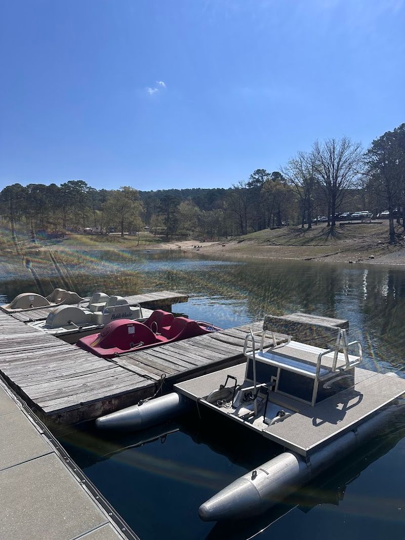 Lake Ouachita State Park Swim Beach