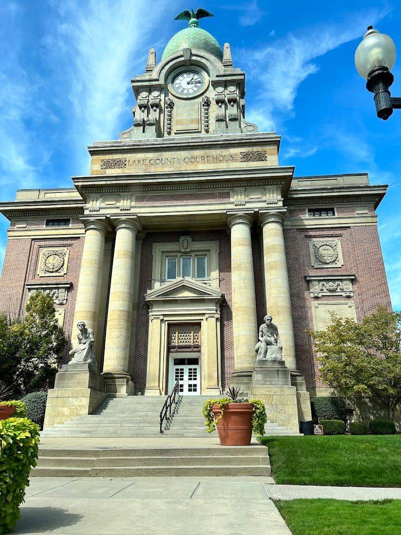 Lake County Courthouse And Painesville Square, Painesville