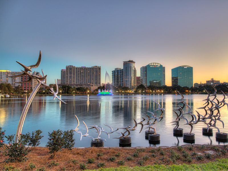 Lake Eola Park, Orlando Lake Eola Park, Orlando