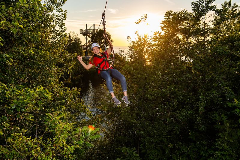 Lake Erie Canopy Tours, Geneva-on-the-Lake