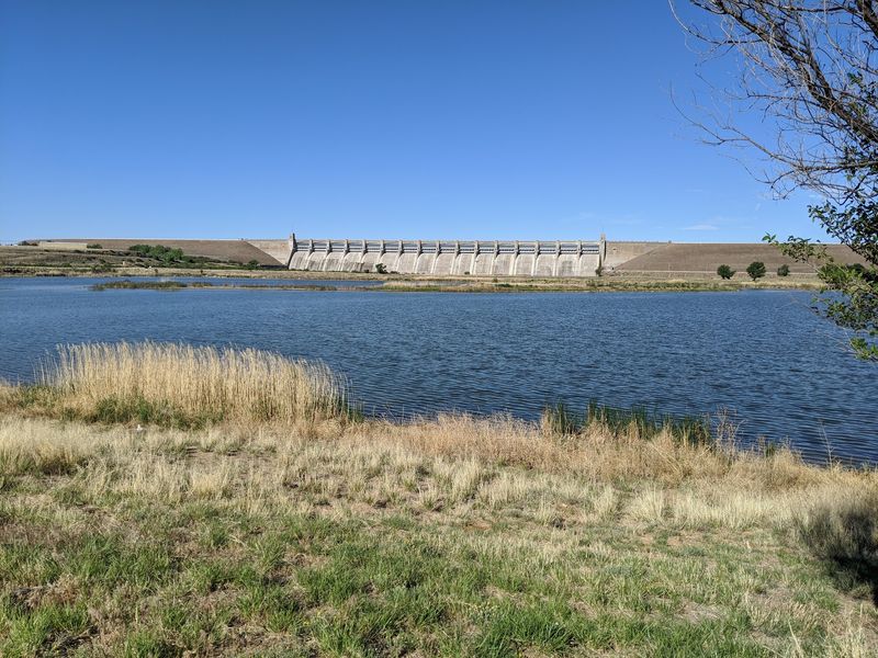 Lake Hasty Swim Beach at John Martin Reservoir State Park, Hasty