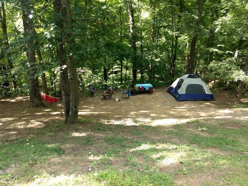 Burr Oak State Park Campground, Glouster, Ohio