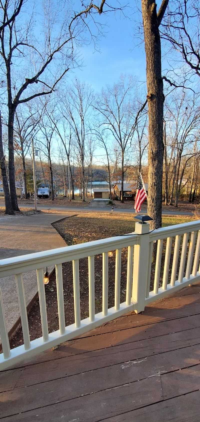 Lake Views Framed By Thick Ozark Woods