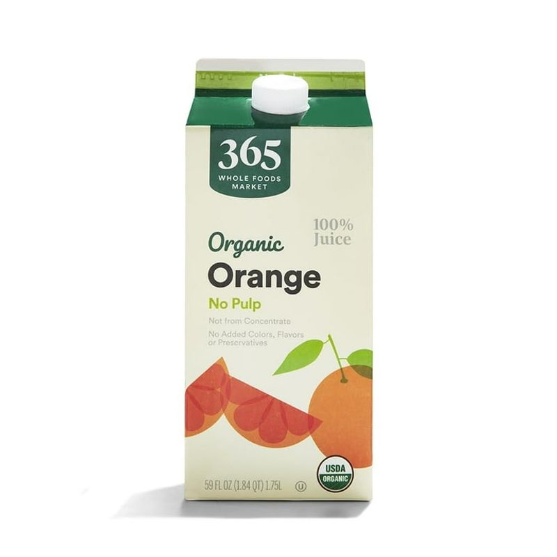 Whole Foods 365 Organic Orange Juice