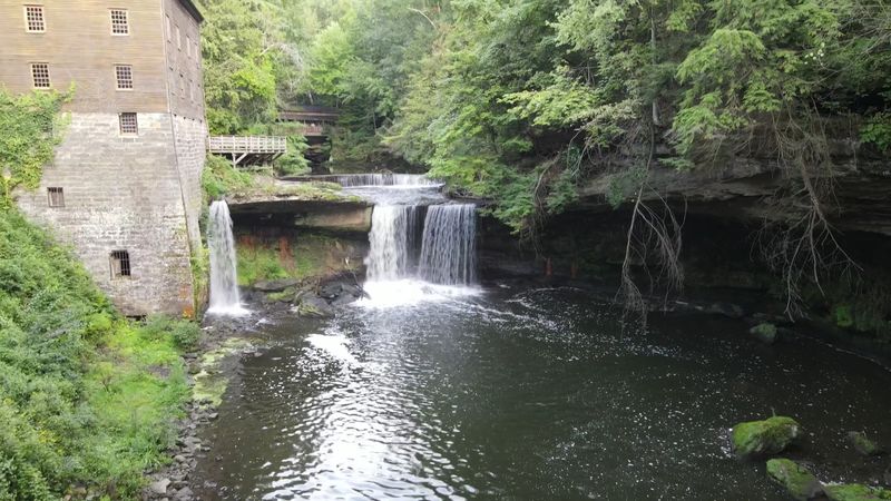 Lanterman's Falls at Lanterman's Mill, Youngstown, Ohio Lanterman's Falls at Lanterman's Mill, Youngstown, Ohio