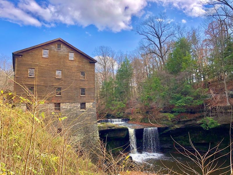 Lanterman's Mill and Covered Bridge, Youngstown