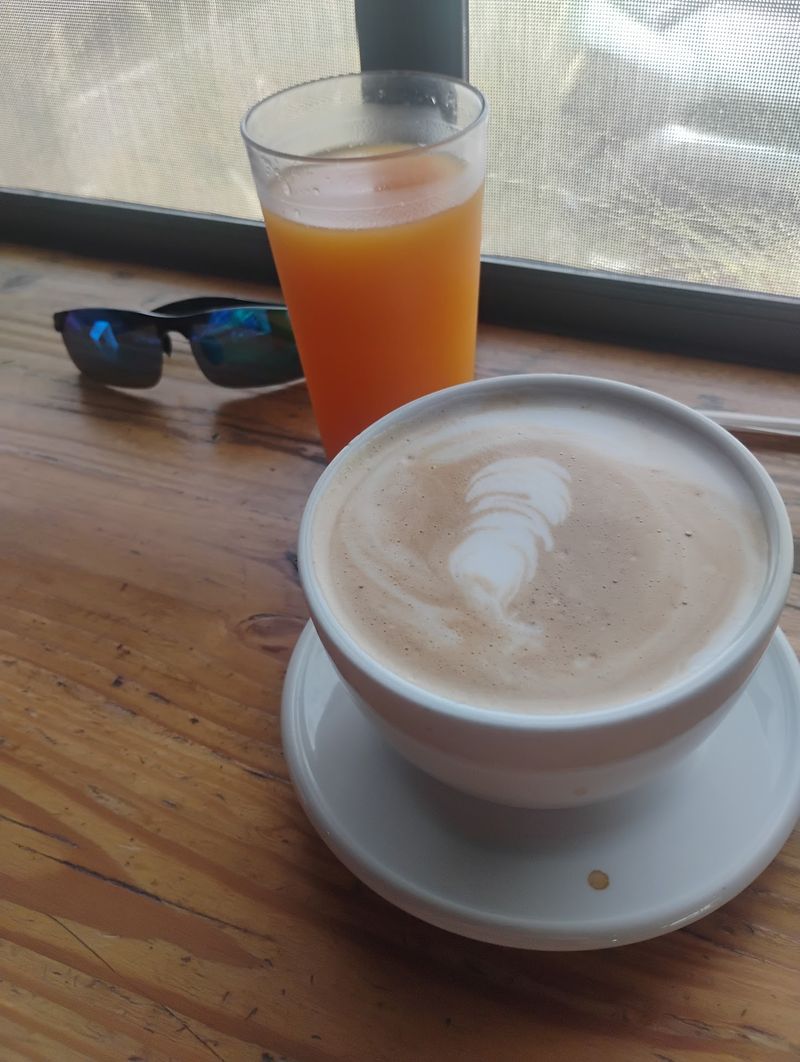 Lattes on Saucers and Homemade Vanilla Syrup