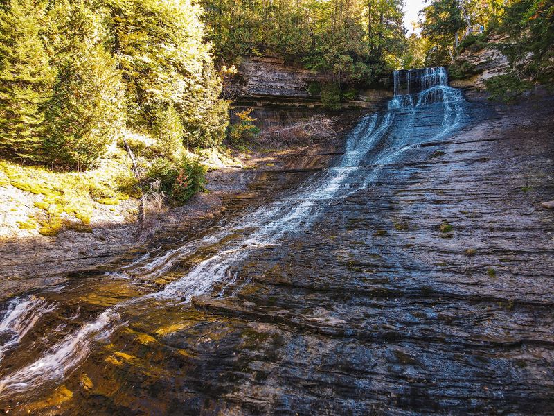 Laughing Whitefish Falls Near Munising Laughing Whitefish Falls Near Munising
