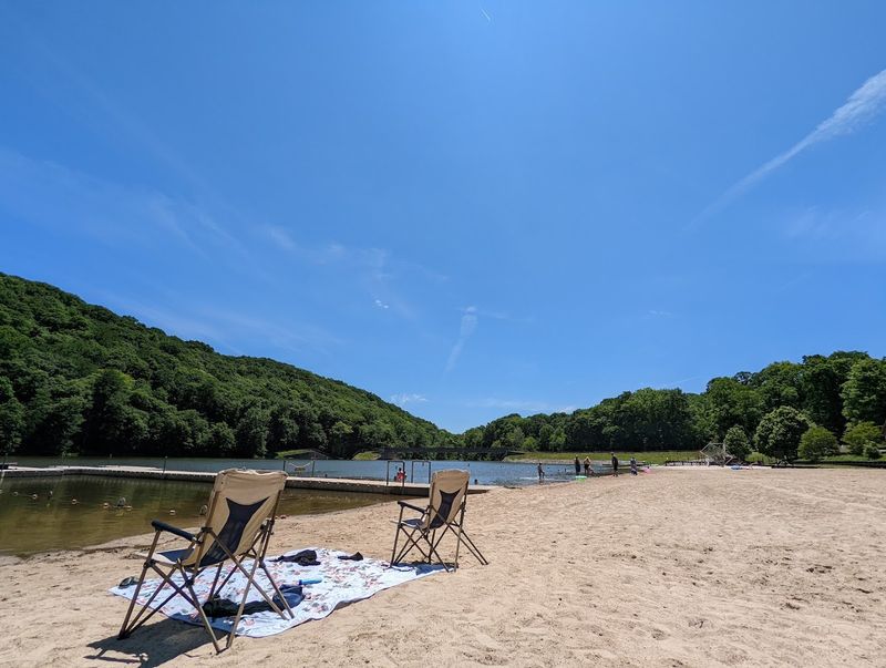 Laurel Hill State Park Beach, Somerset, Pennsylvania
