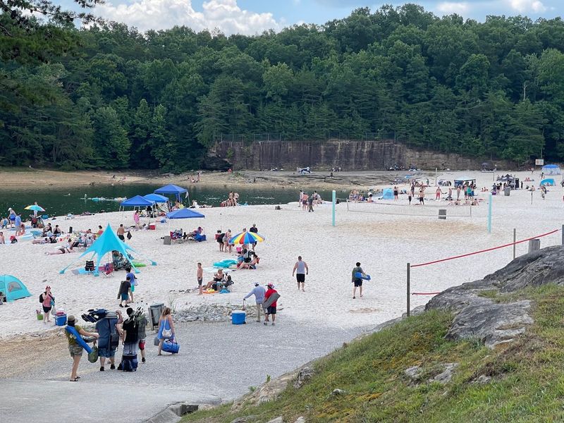 Laurel River Lake Spillway Beach Laurel River Lake Spillway Beach
