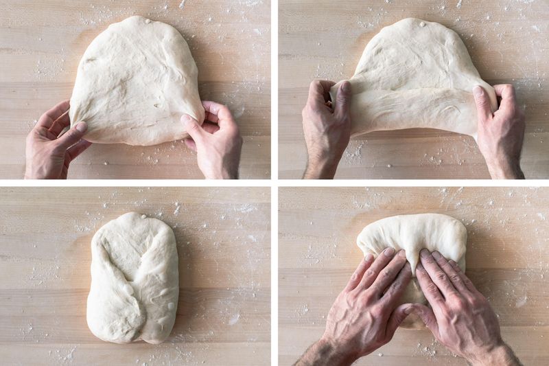 Flour Frenzy During Shaping