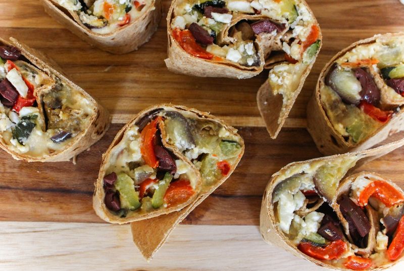 5-Minute Mediterranean Wrap
