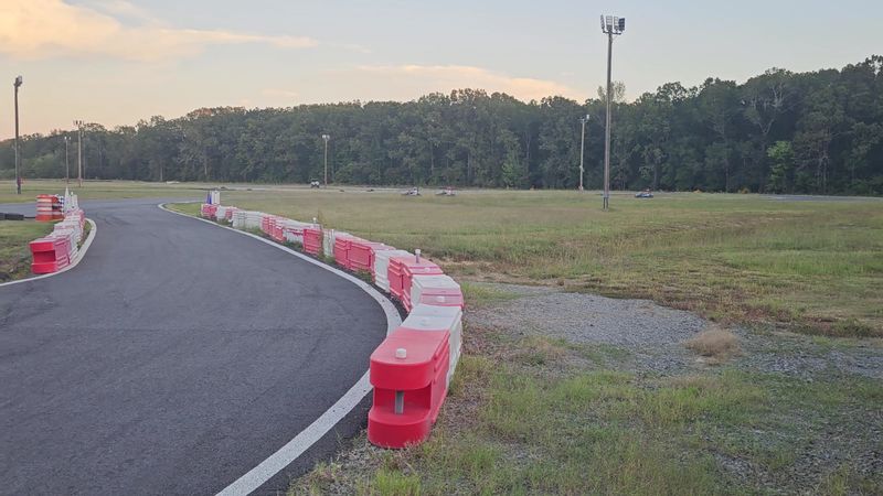 Scenic Open Setting Enhancing The Racing Experience