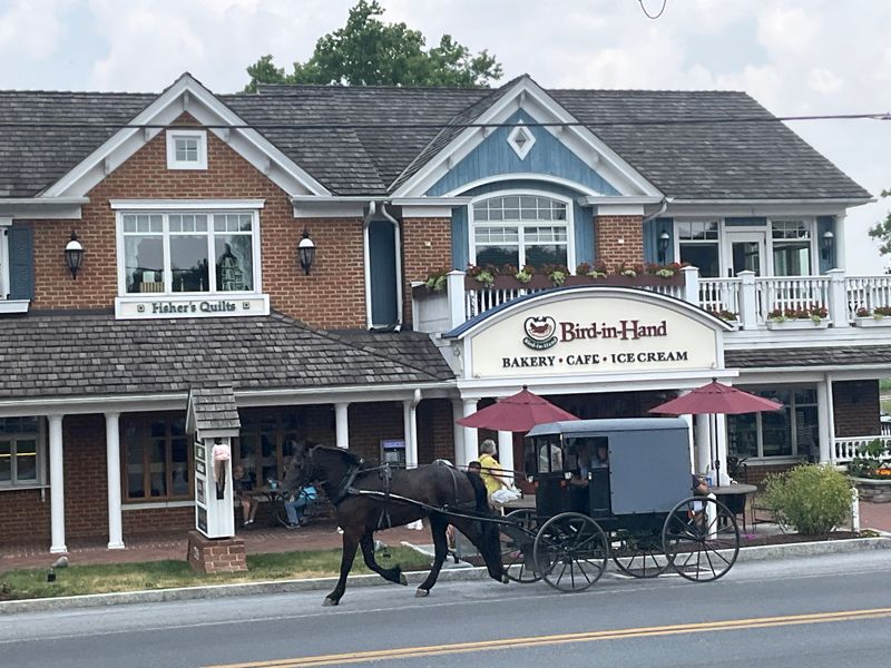 Bird-In-Hand Bake Shop Porch Pause