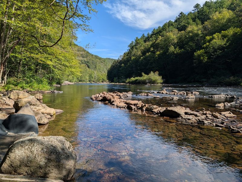 Lehigh River, Lehigh Gorge, Pennsylvania Lehigh River, Lehigh Gorge, Pennsylvania