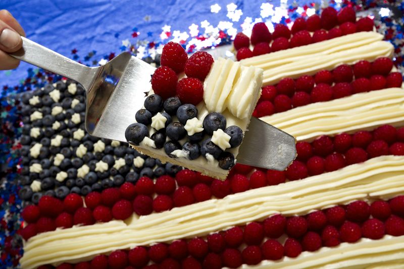 Flag Cake