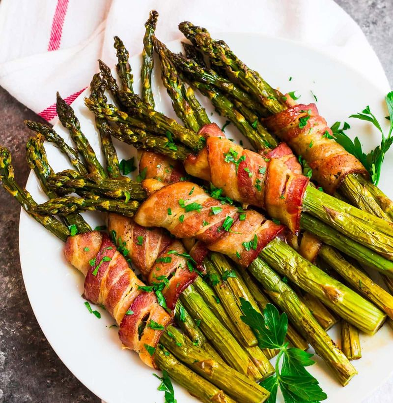 Bacon-Wrapped Grilled Asparagus