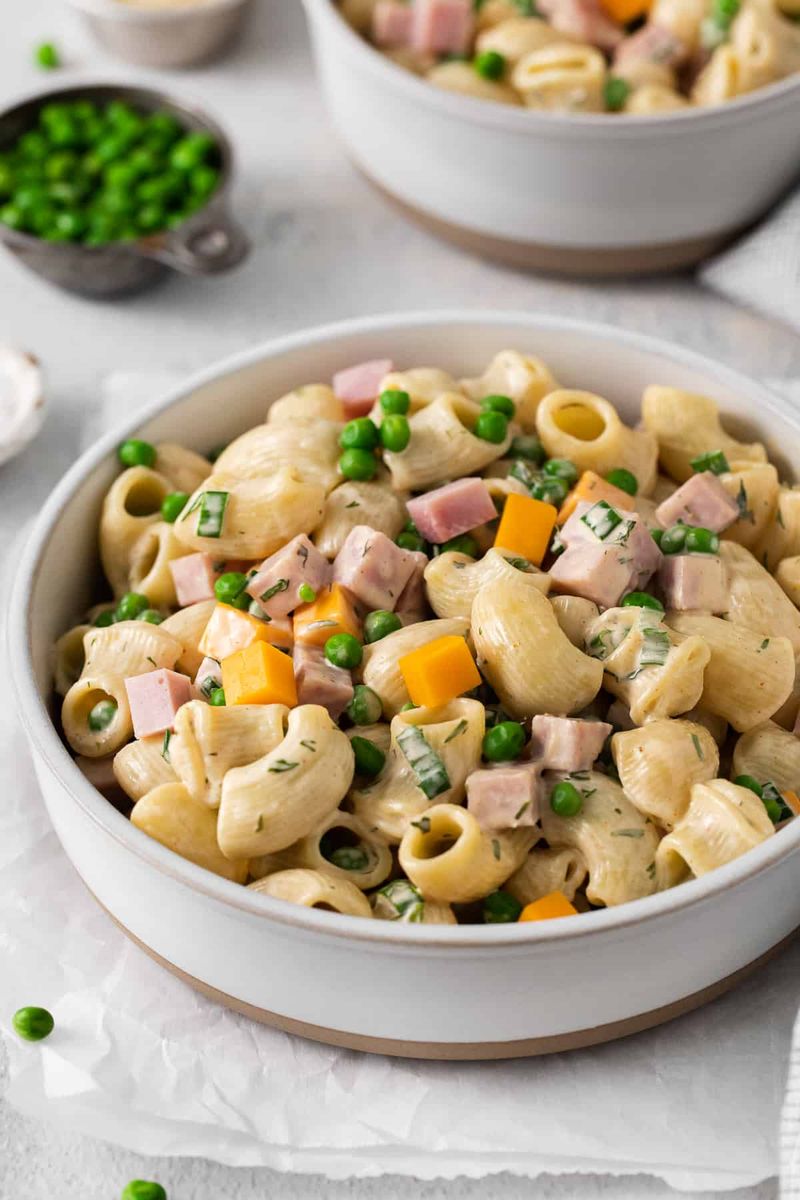 Ham and Cheese Pasta Salad