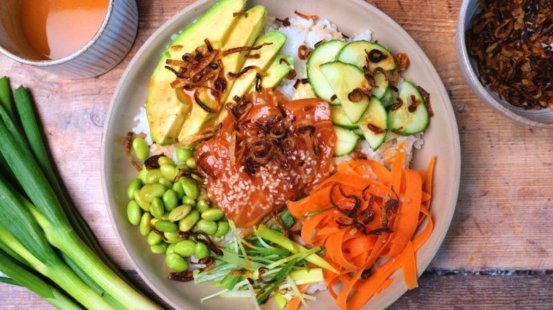 Salmon Sushi Bowl