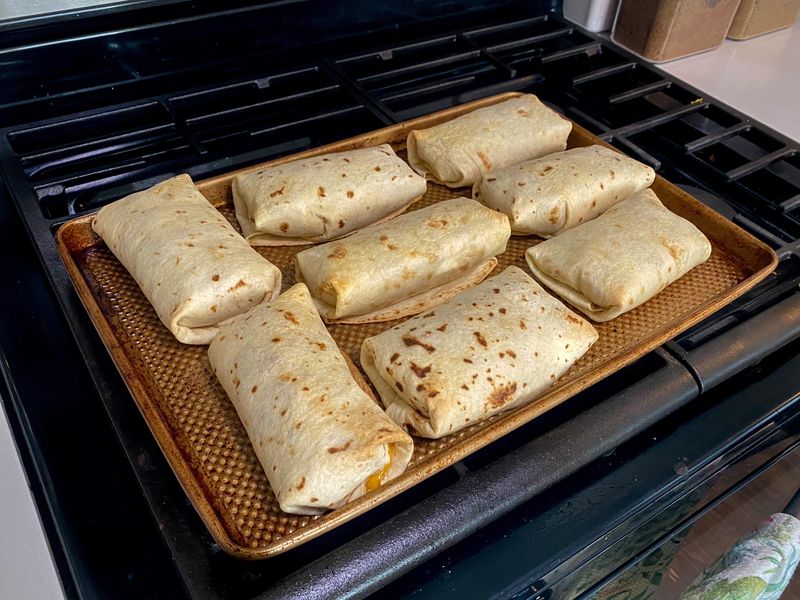 Homemade Frozen Burritos