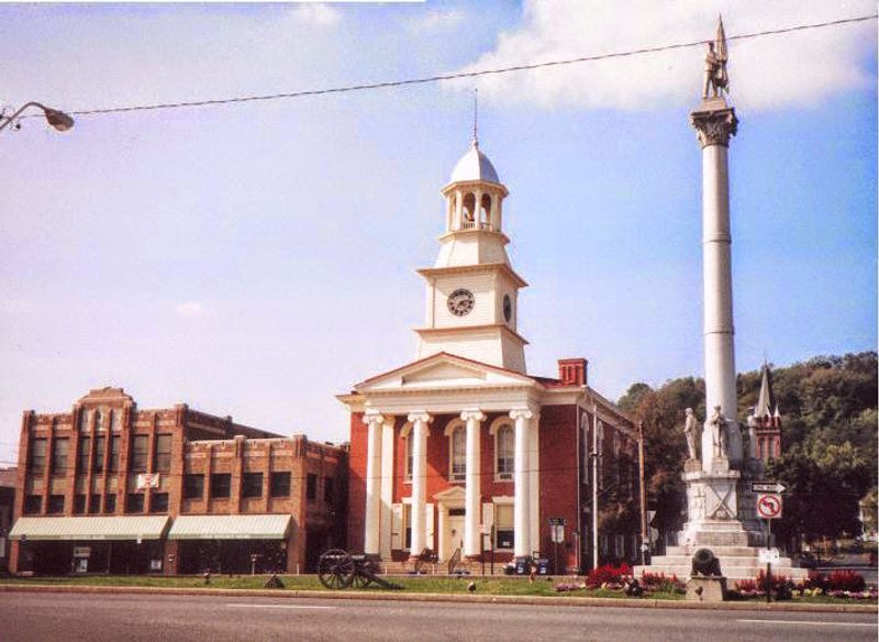 The Town Is The County Seat Of Mifflin County
