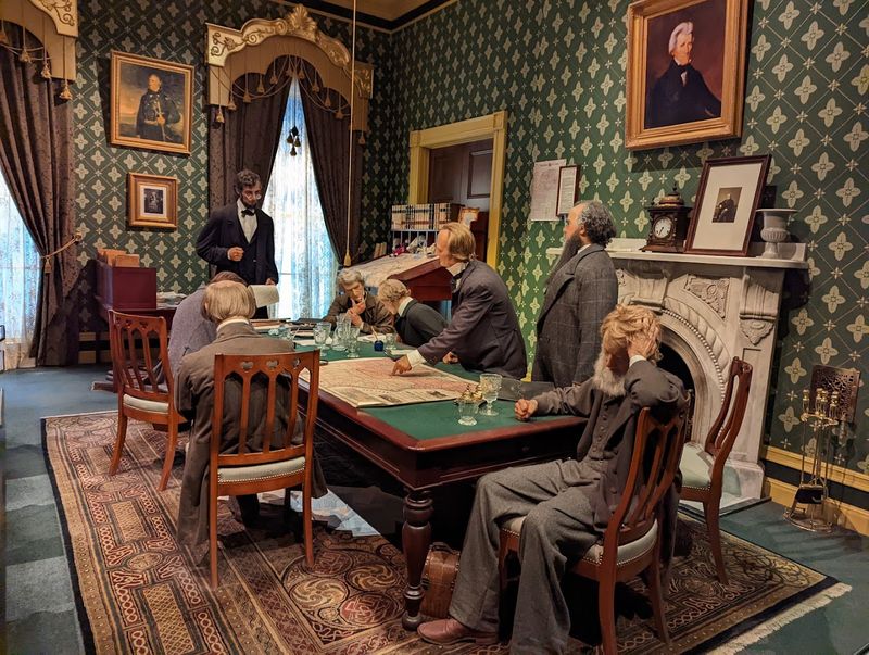 Original Artifacts Including Lincoln's Top Hat