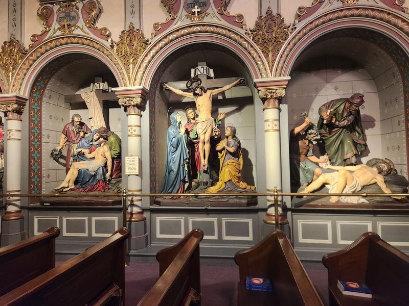 Life-Sized Stations Of The Cross Life-Sized Stations Of The Cross
