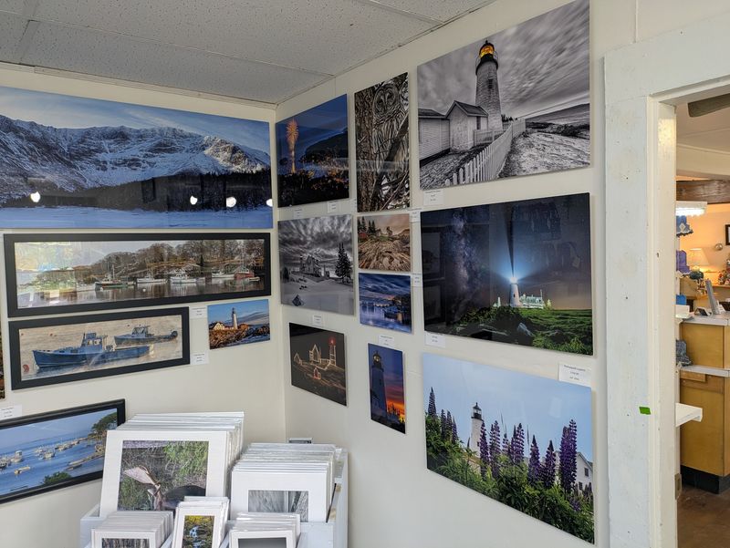 Lighthouse Views Captured In Frames