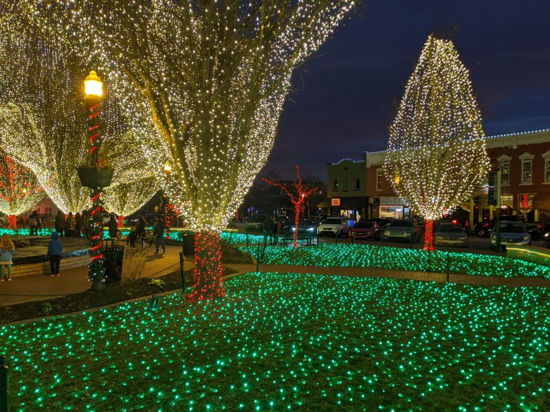 Lights on the Square (Bentonville) — Downtown Bentonville Square, Bentonville