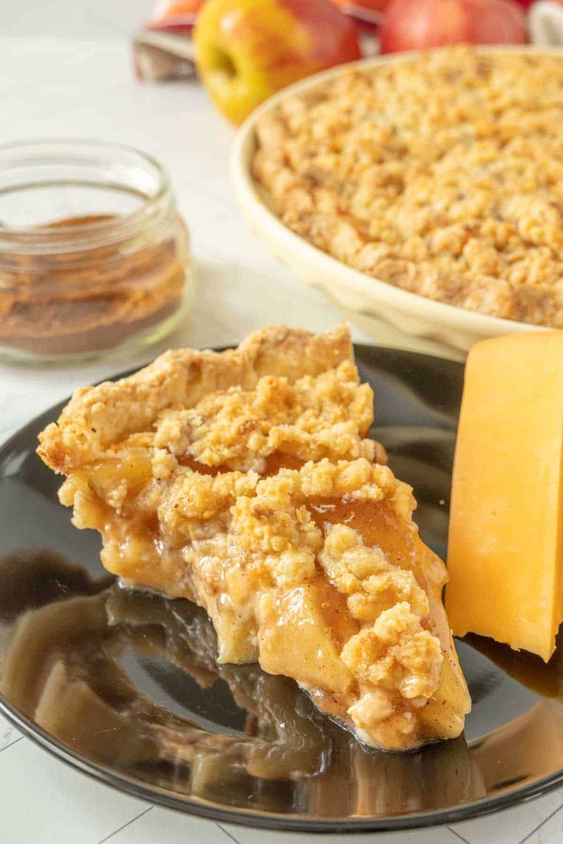 Apple Pie with Cheddar