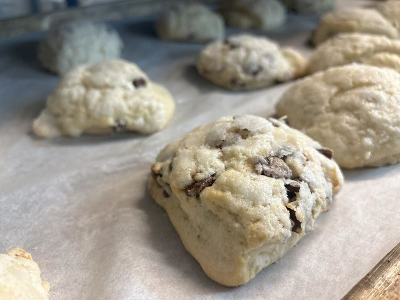 Cinnamon Rolls And Scones Anchor The Pastry Case