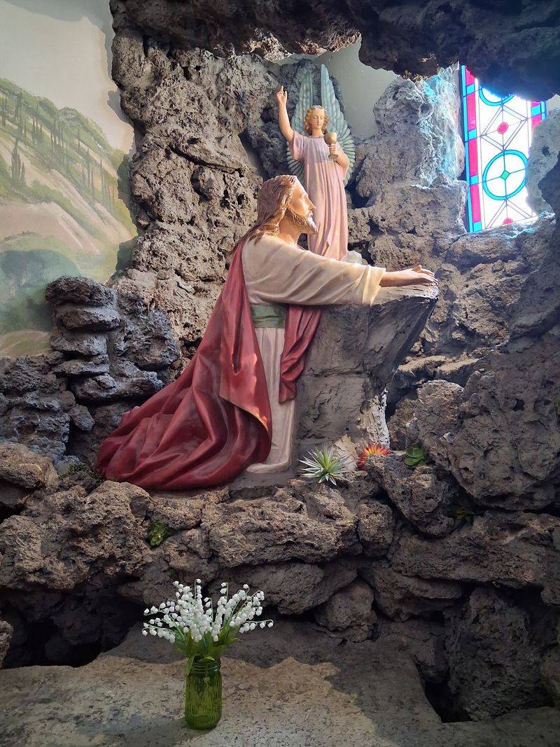 Listen Near The Baptismal Grotto