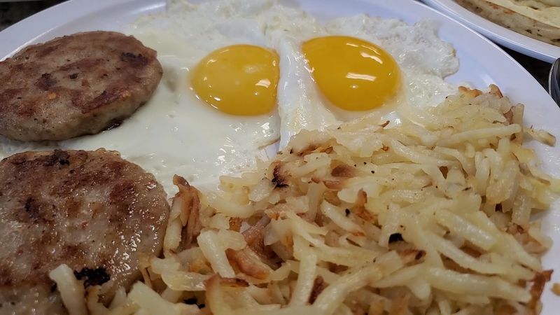 Basic Breakfast With Fried Potatoes